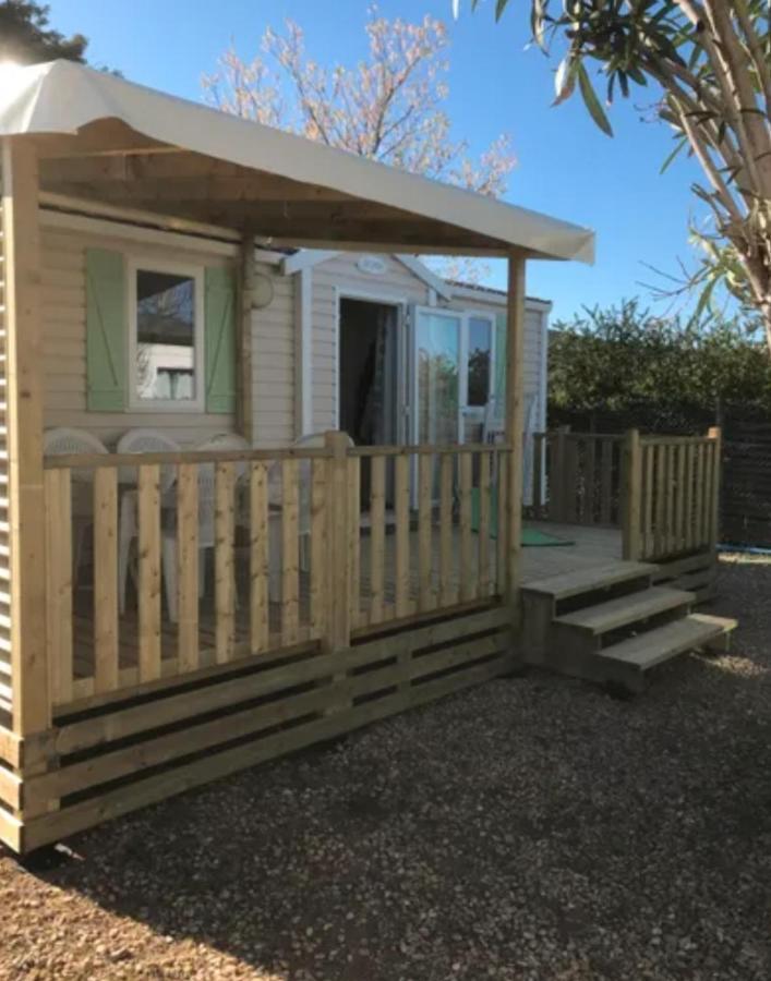 Mobile Home Tout Confort Climatise 4 A 6 Personnes Camping Les Salins De La Gardiole Ancien Camping De L'Europe A Vic La Gardiole ภายนอก รูปภาพ